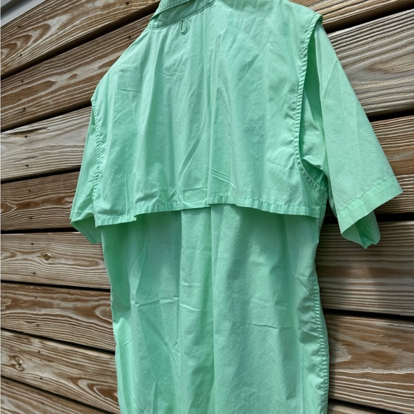 Worldwide Sportsman Fishing Shirt- Mint Green - Picture 5 of 6